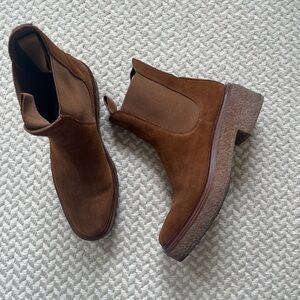 Loeffler Randall Raquel Suede Ankle Boots